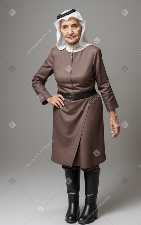 Emirati elderly female 