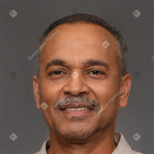 Neutral white adult male with short  brown hair and brown eyes