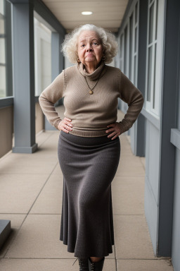 American elderly female 