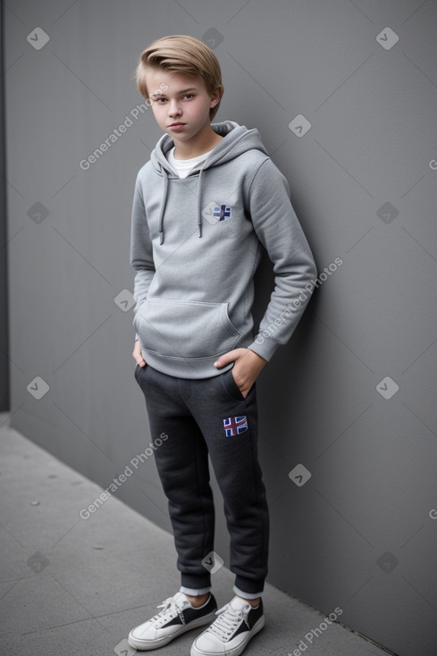 Norwegian teenager boy 