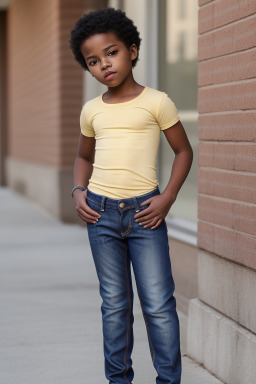 African american child male 