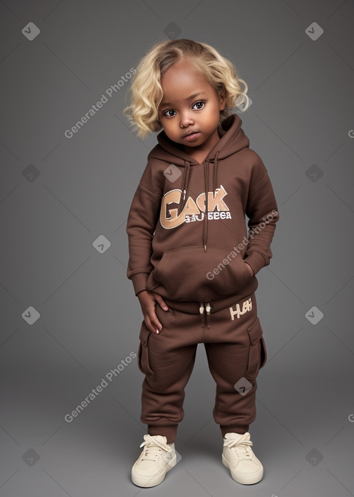 Infant girl with  blonde hair