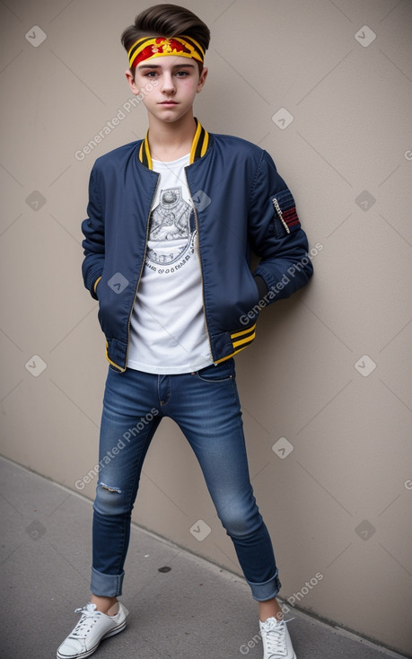 Macedonian teenager boy 