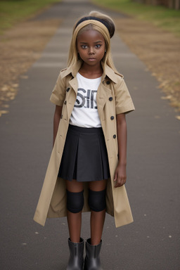 Child female with  blonde hair