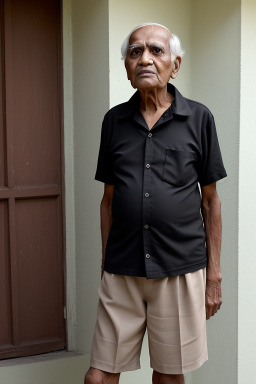 Bangladeshi elderly male with  black hair