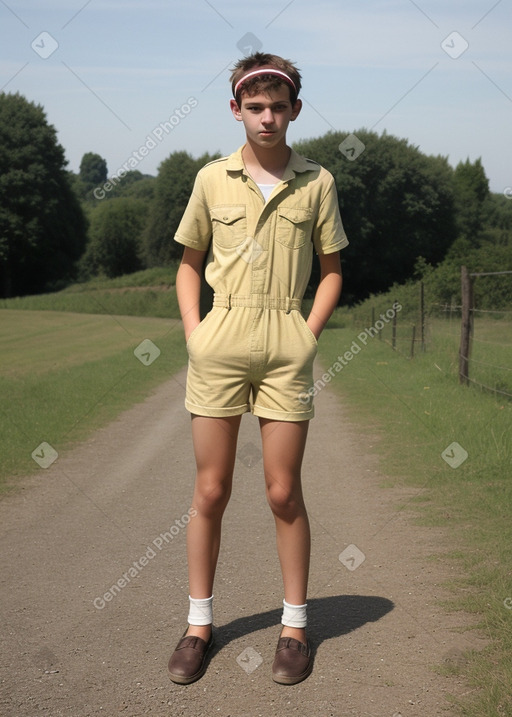 Argentine teenager boy 