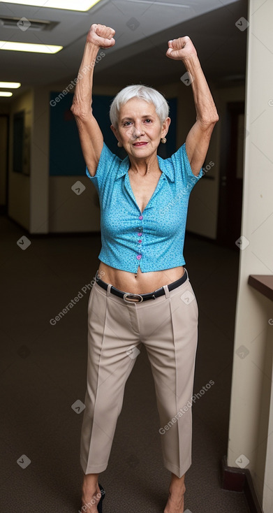 Costa rican elderly female 