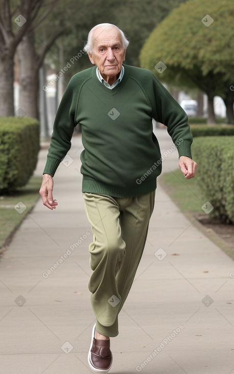 Argentine elderly male with  brown hair