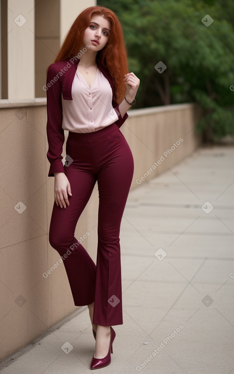 Lebanese infant girl with  ginger hair