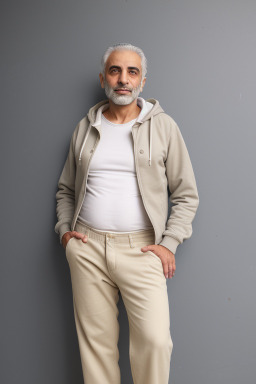 Lebanese 45 years male with  gray hair