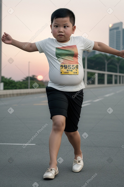 Singaporean child boy 