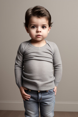 Portuguese infant boy with  gray hair