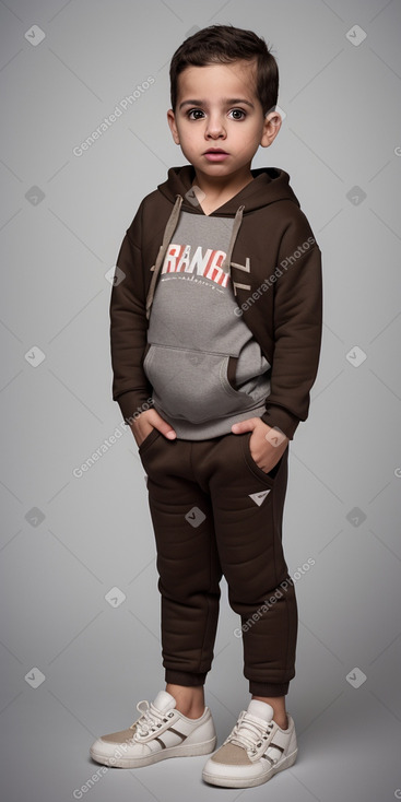 Puerto rican infant boy with  brown hair