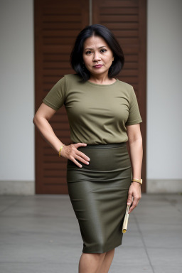 Indonesian middle-aged female 