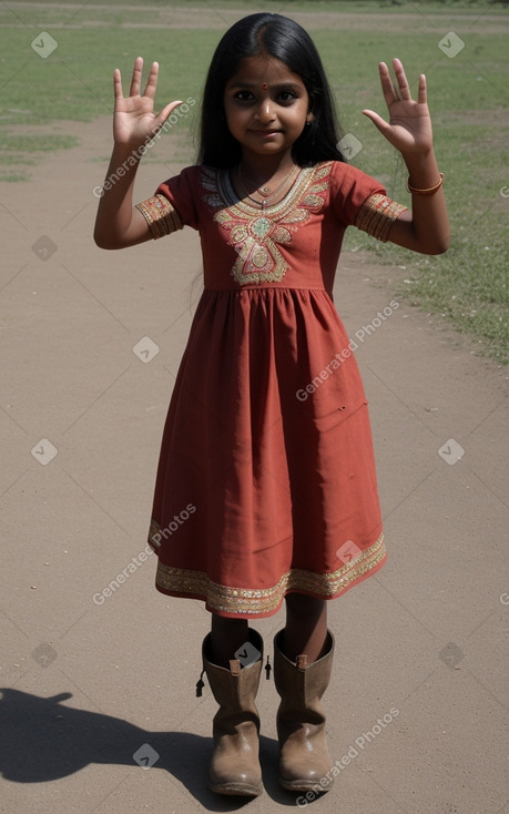 Indian child female 