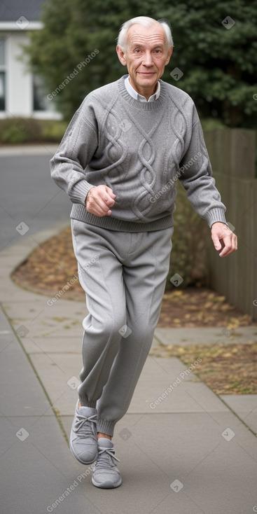 Dutch elderly male with  gray hair