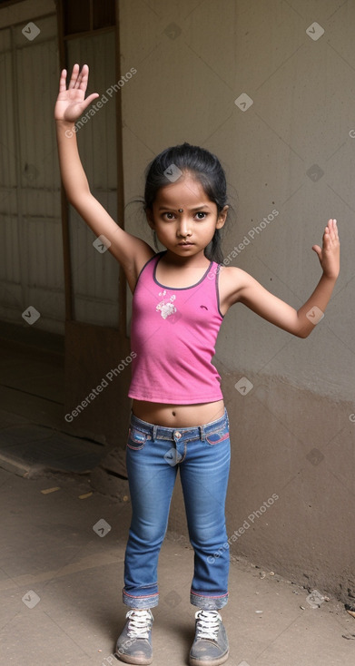 Nepalese child girl 