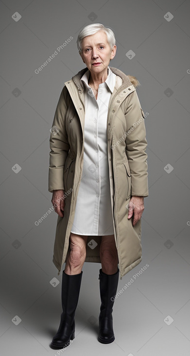 Caucasian elderly female 