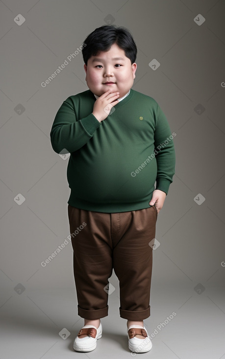 South korean child boy 