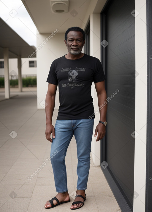 Nigerian 45 years male with  black hair