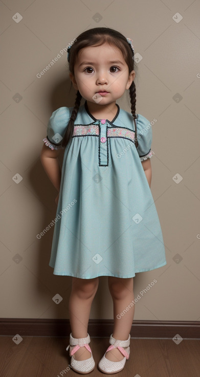 Uzbek infant girl 