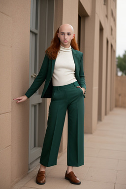 Algerian teenager girl with  ginger hair