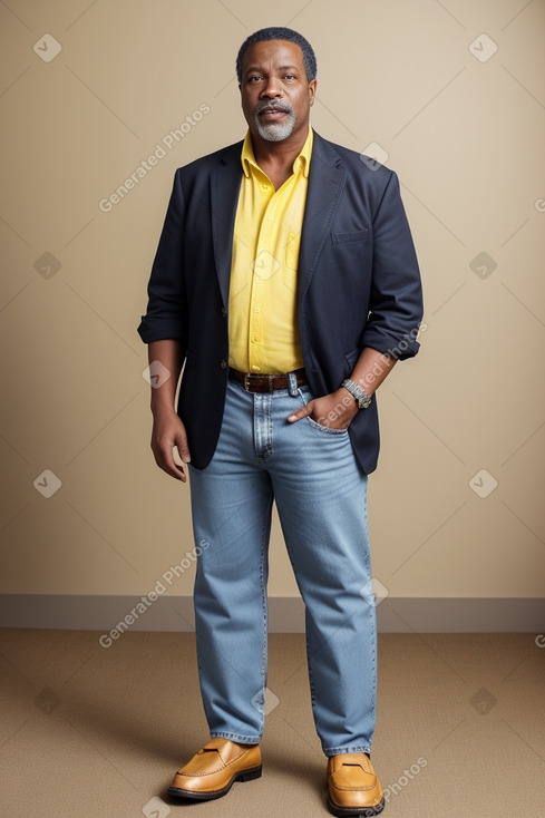 African american middle-aged male 