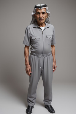 Emirati elderly male with  gray hair