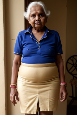 Sri lankan elderly female 