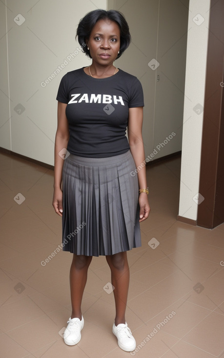 Zambian middle-aged female 