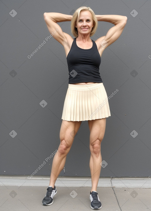 South african 45 years female with  blonde hair