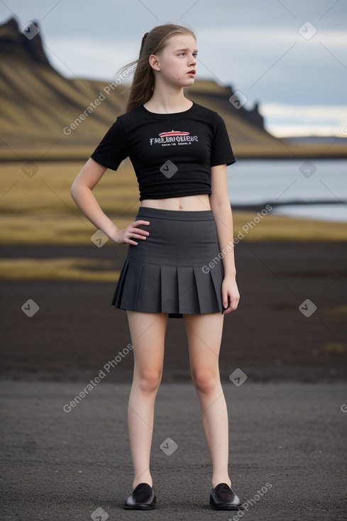 Icelandic teenager girl 