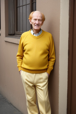 Ecuadorian elderly male with  ginger hair