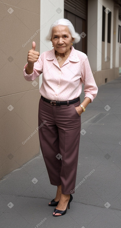 Peruvian elderly female 