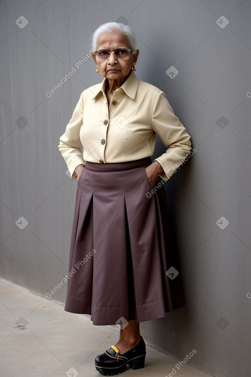 Indian elderly female 