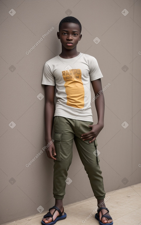 Togolese teenager boy 