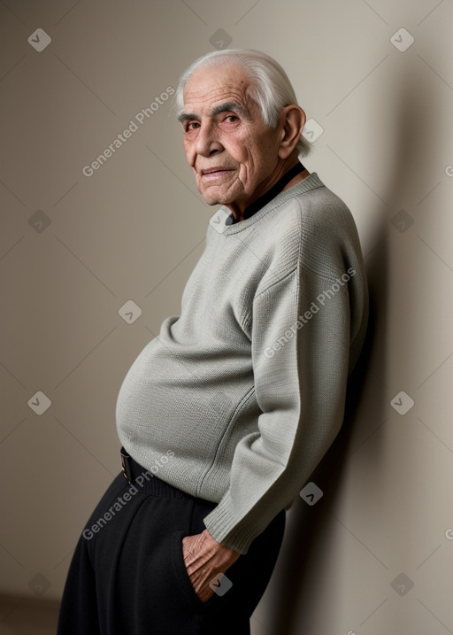 Cuban elderly male with  black hair