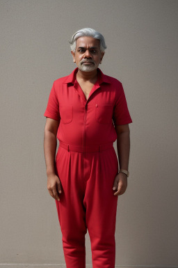 Sri lankan adult non-binary with  gray hair