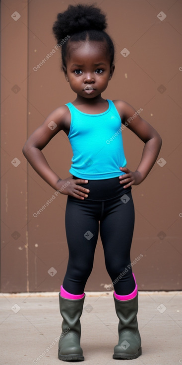 Zambian infant girl 