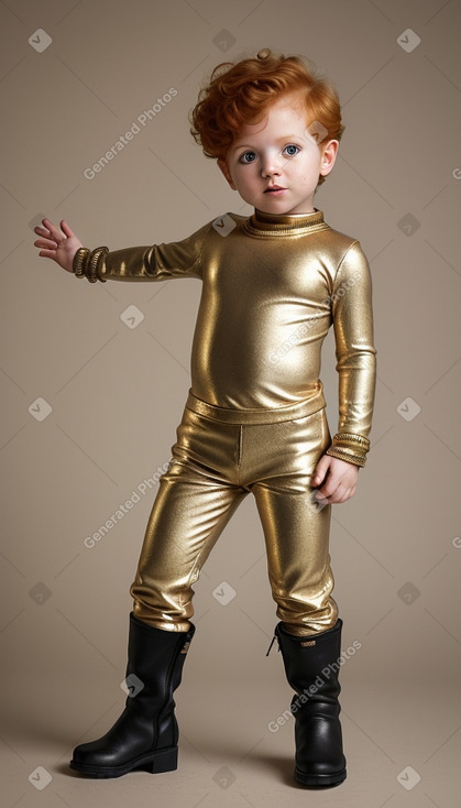 Egyptian infant boy with  ginger hair