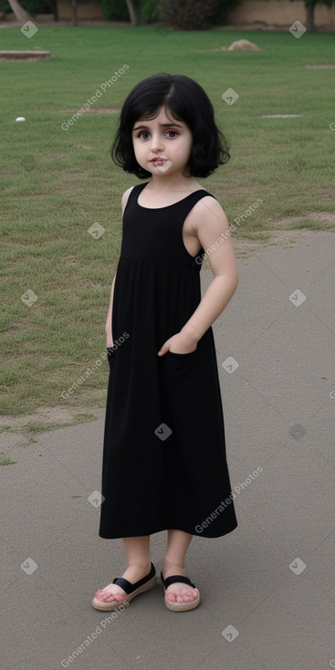 Armenian infant girl with  black hair