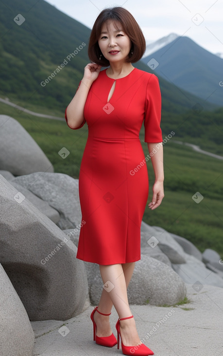 Korean middle-aged female 