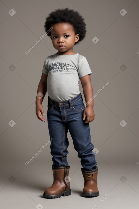 African american infant boy 