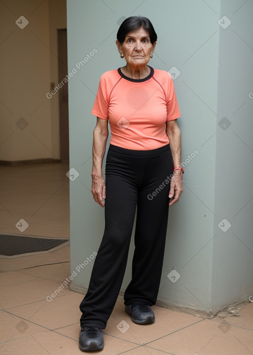 Paraguayan elderly male with  black hair