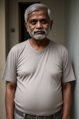 Bangladeshi middle-aged male with  gray hair