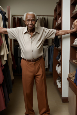 Elderly male with  ginger hair