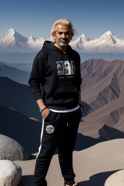 Kuwaiti middle-aged male with  blonde hair