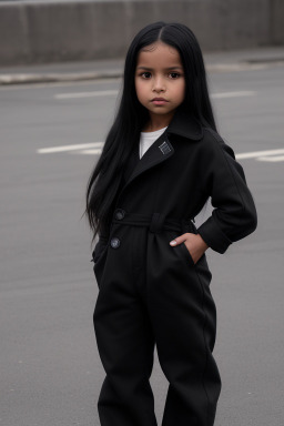 Peruvian child boy with  black hair