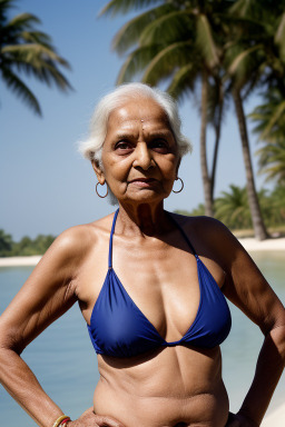 Indian elderly female 