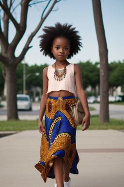 African american child girl 